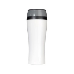 Термокружка с крышкой 360 градусов «Track», 400 мл, белый