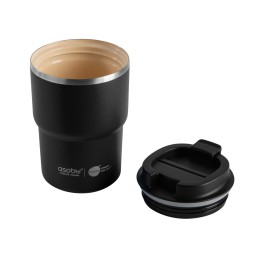 Вакуумная термокружка с внутренним керамическим покрытием «Coffee Express», 360 мл, черный