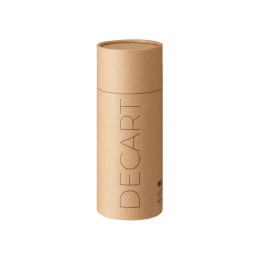 Вакуумная термокружка "Decart", 450 мл, тубус, серебристый (Р)