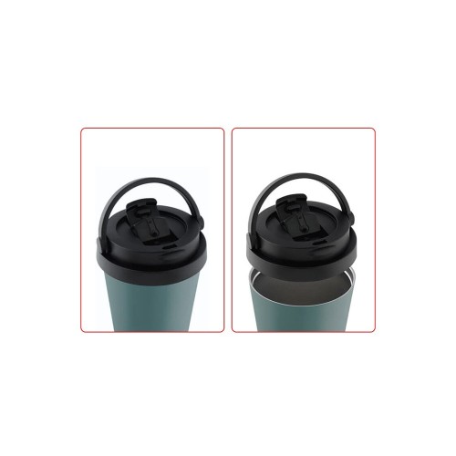 Термокружка из нерж. стали тм THERMOcafe TCCM-500KA (RHG) 0,5L