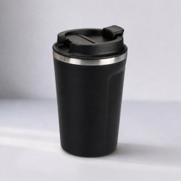 Термокружка CAFe COMPACT, 380 мл, черный