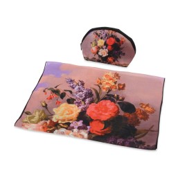 Набор «Букет»: косметичка и шарф