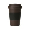 Стакан из кофе с силиконовой манжетой «Latte», коричневый (Р)