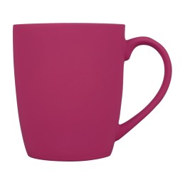 Кружка с покрытием soft-touch “Tulip Gum”, фуксия