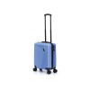 Чемодан TORBER ЛАМА, синий, ABS-пластик, 38 х 21 х 55 см, 37 л