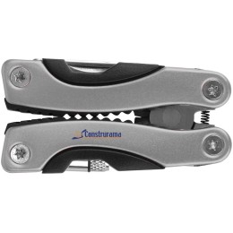 Мультитул «Amass» со светодиодным фонариком - Серебряный