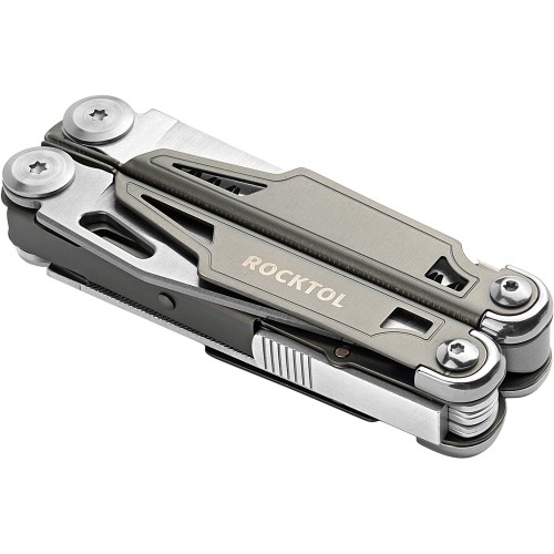 Мультитул Rocktol 19 в 1 с титановыми ручками, нейлоновый чехол, подарочная коробка