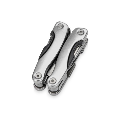 Набор с мультитулом и фляжкой "Путешественник 2.0.", серый