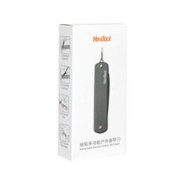 Мультитул-книпсер Nextool Multi Functional Nail Clipper, зеленый, 6 функций