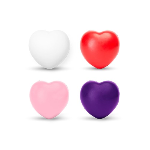 Антистресс BIKU в форме сердца, белый