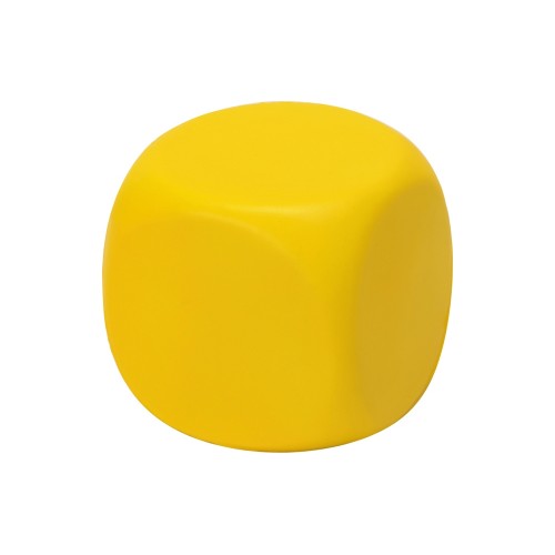 Антистресс "Кубик", желтый