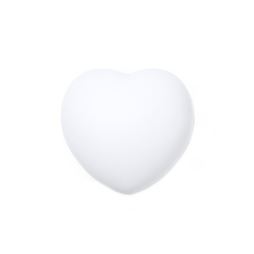 Антистресс BIKU в форме сердца, белый