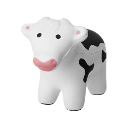 Антистресс Attis в форме коровы, белый/черный