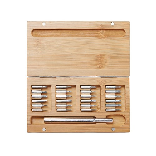 Набор отверток 24-в-1, натуральный