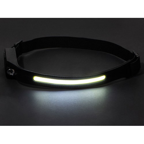 Налобный фонарь 2-в-1 c управлением жестами "Spacelight", черный