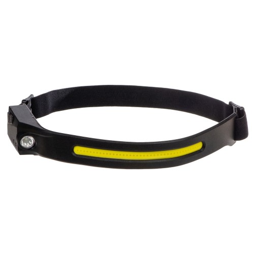 Налобный фонарь 2-в-1 c управлением жестами "Spacelight", черный