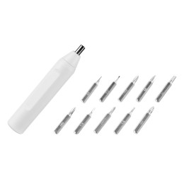 Отвертка "Drill" 10-в-1, белый