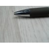 Ручка металлическая soft-touch шариковая со стилусом «Sway», серый/серебристый (P)