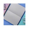 Скетчбук "Sketch & Art" в мягком переплете 140х210 мм, 100 л. бежевой бумаги 100 гр., серый