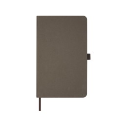 Блокнот Fabianna с мятой бумагой в твердой обложке, coffee brown
