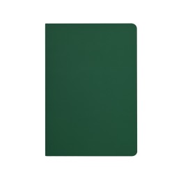 Бизнес-тетрадь А5 "Pragmatic Contrast", 40 листов в клетку, темно-зеленый с салатовым срезом