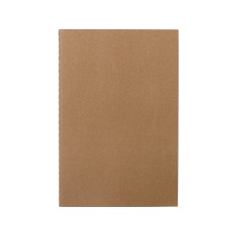 Блокнот "Monet", гибкая обложка A5 из моющегося крафта, 32 листа, натуральный