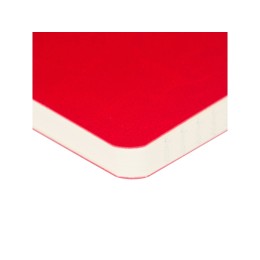 Блокнот А5 "Megapolis Flex Velvet", красный