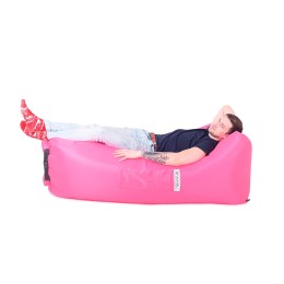 Надувной диван БИВАН 2.0, розовый