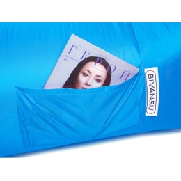 Надувной диван БИВАН 2.0, голубой