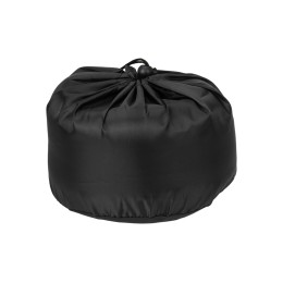 Подушка TORBER, дорожная, с эфектом памяти, серая, полиэстер, 20х27х10 см