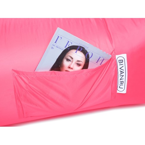 Надувной диван БИВАН 2.0, розовый