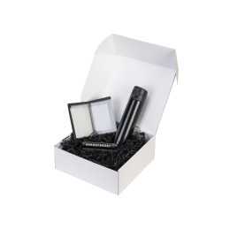 Подарочный набор «Premier» с термокружкой, парковочной визиткой и обложкой для документов