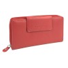Кошелёк BUGATTI ЗЕНИТ | VERTICE, красный, натуральная воловья кожа, 19,5х3,5х11 см