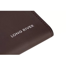 Бумажник Клайд, коричневый