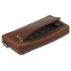 Кошелек Mano "Don Montez", натуральная кожа в коньячном цвете, 19 х 10,3 см
