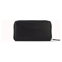 Кошелек Mano "Don Leonardo", с RFID защитой, натуральная кожа в черном цвете, 19 х 2 х 10,5 см