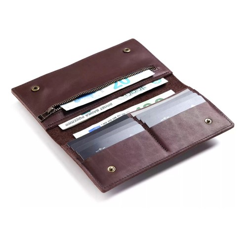 Бумажник Денмарк, коричневый