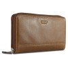 Кошелек Mano "Don Montez", натуральная кожа в коньячном цвете, 19 х 10,3 см