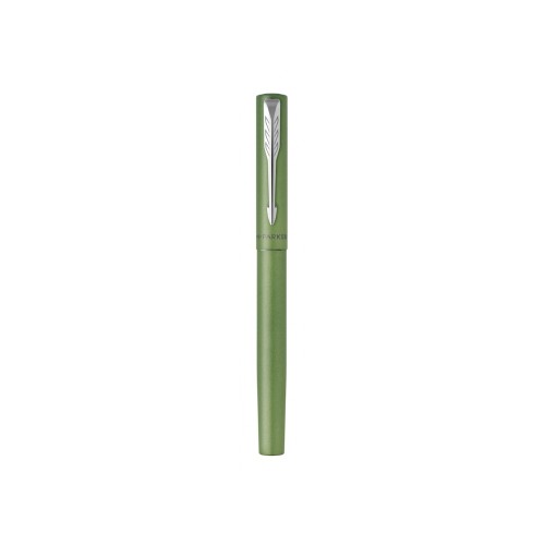 Ручка-роллер Parker Vector XL Green CT, цвет чернил black, стержень: F, в подарочной упаковке.