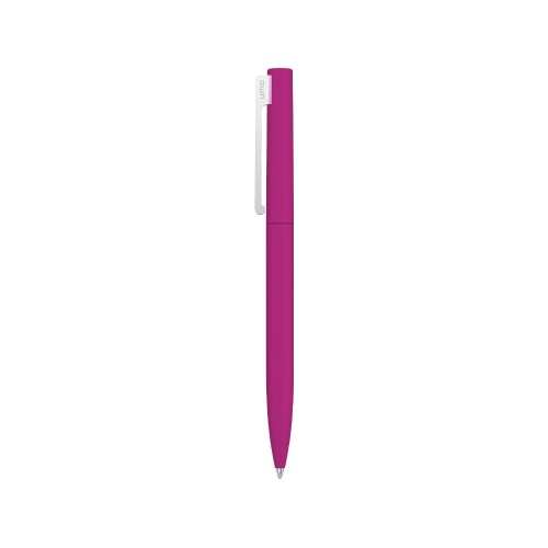 Шариковая ручка  "Bright F Gum" soft-touch, розовый