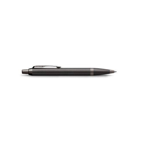 Шариковая ручка Parker IM Monochrome Black, стержень:M, цвет чернил: blue, в подарочной упаковке.