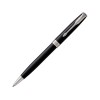 Ручка шариковая «Parker Sonnet Core Black Lacquer CT», черный/серебристый