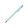 Ручка шариковая автоматическая BrunoVisconti® "PALERMO" цвет корпуса голубой, soft-touch, 0.7 мм