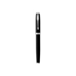 Ручка-роллер Parker IM Mat Black CT,стержень: F, цвет чернил: black, в подарочной упаковке.