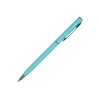Ручка шариковая автоматическая BrunoVisconti® "PALERMO" цвет корпуса бирюзовый, soft-touch, 0.7 мм