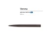 Ручка шариковая автоматическая BrunoVisconti "VERONA" цвет корпуса вороненая сталь, 1 мм, синяя