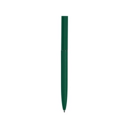 Шариковая металлическая ручка "Minimalist" софт-тач, зеленый