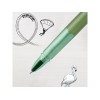 Ручка-роллер Parker Vector XL Green CT, цвет чернил black, стержень: F, в подарочной упаковке.