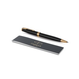 Ручка шариковая «Parker Sonnet Core Black Lacquer GT», черный/золотистый