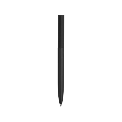 Шариковая металлическая ручка "Minimalist" софт-тач, черный